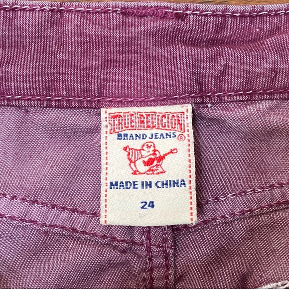 True Religion Shannon Skinny Corduroy Pant - Picture 5 of 8